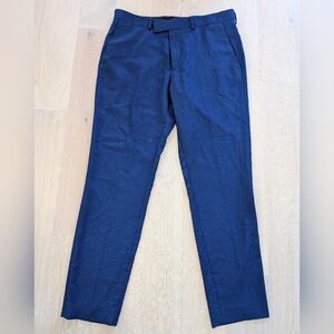 Topman Men's Cobalt Blue Trousers- Size 34S